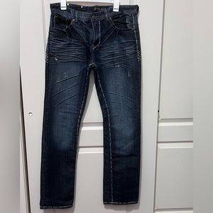 Black Premium Brand Men’s Jeans Low Rise Slim Straight size 32/34